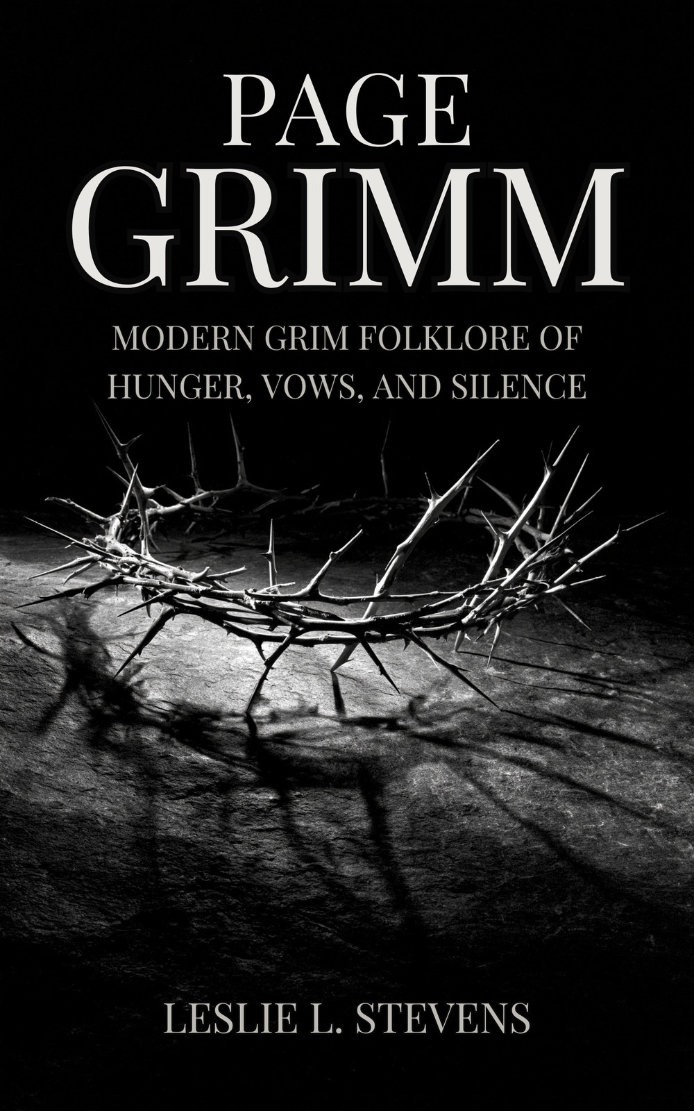 Cover of Page Grimm by Leslie L. Stevens.