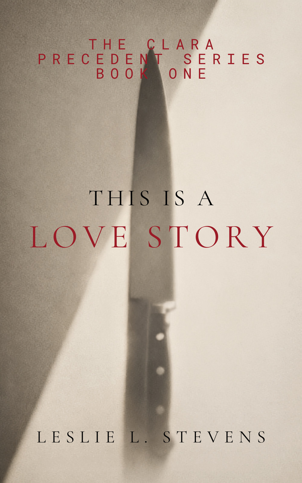 Cover of This Is a Love Story by Leslie L. Stevens.